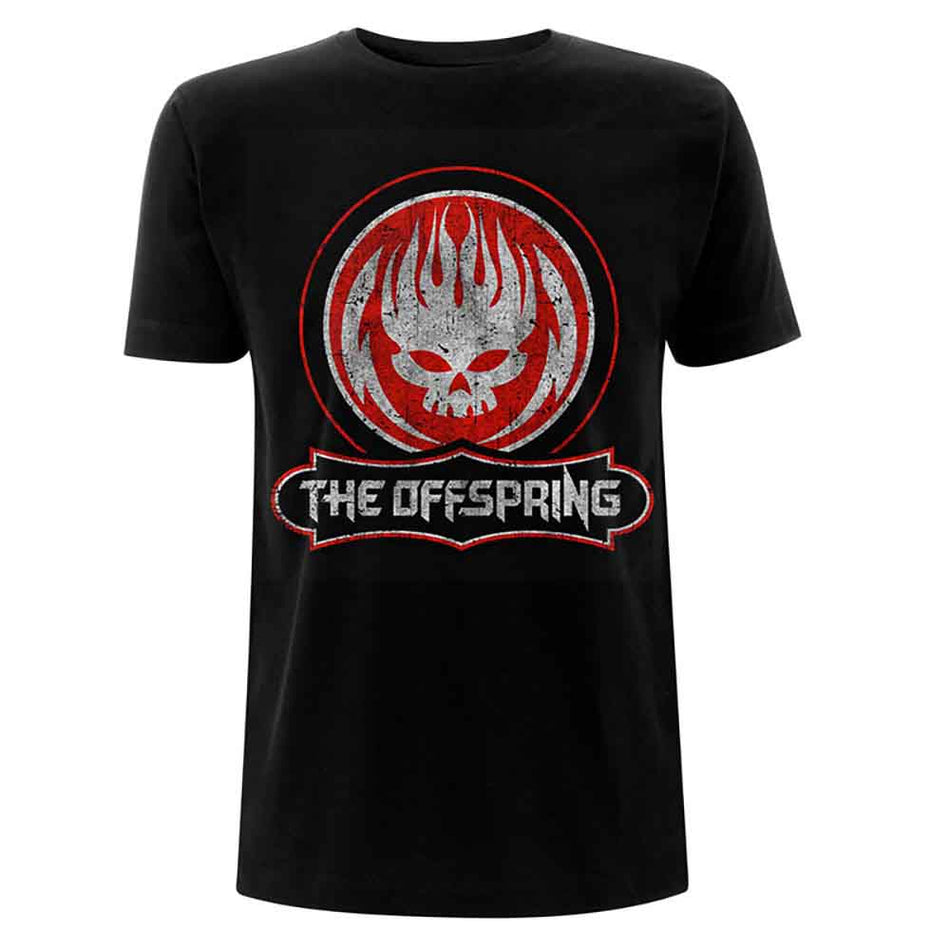The Offspring Distressed Skull Black