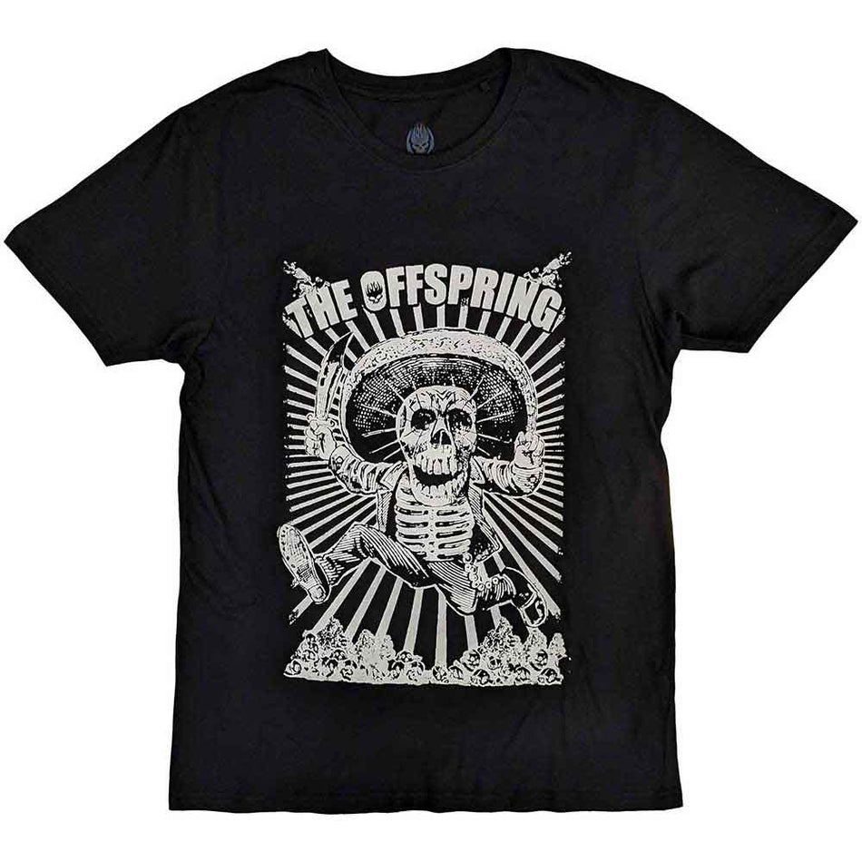 The Offspring Jumping Skeleton Black