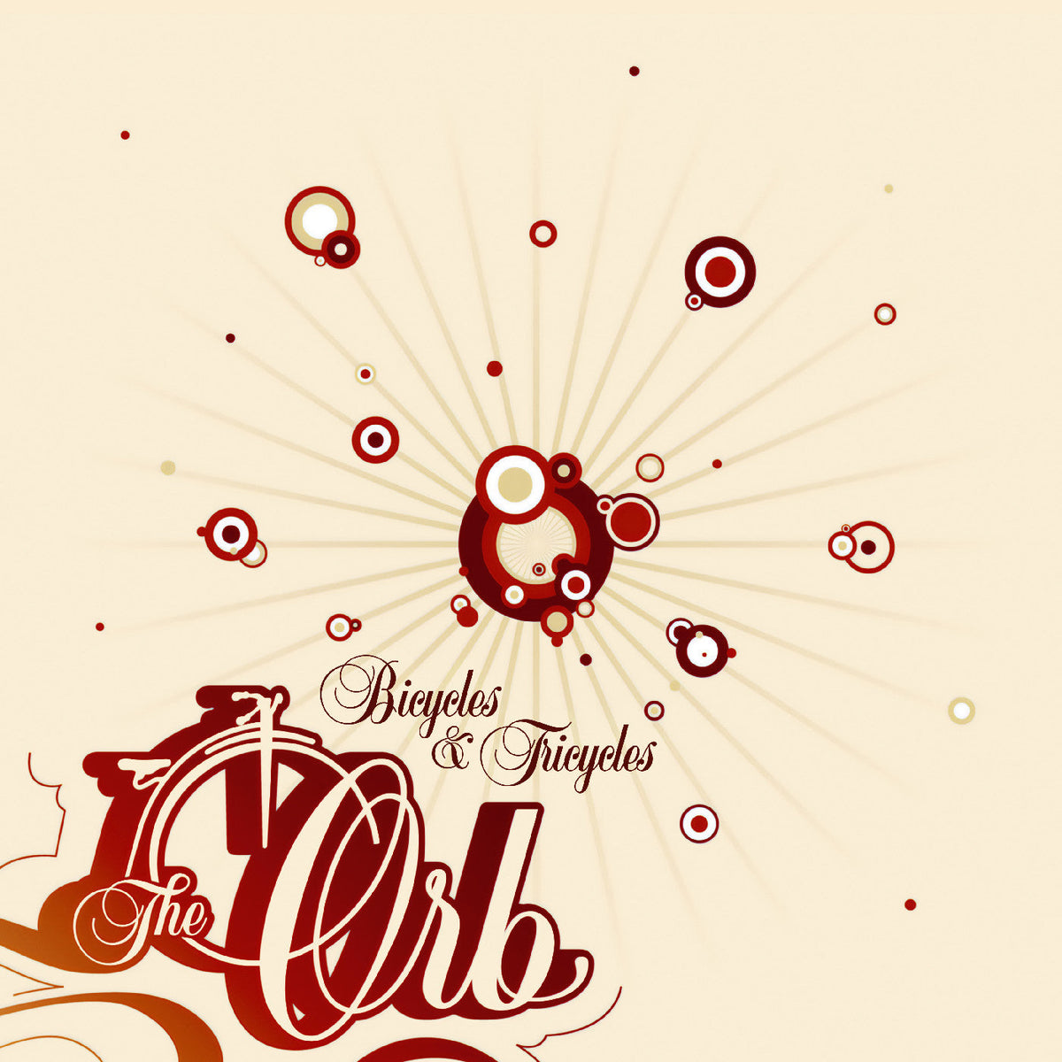 The Orb Bicycles & Tricycles (Indie Exclusive, Red And Black Smoke Vinyl)