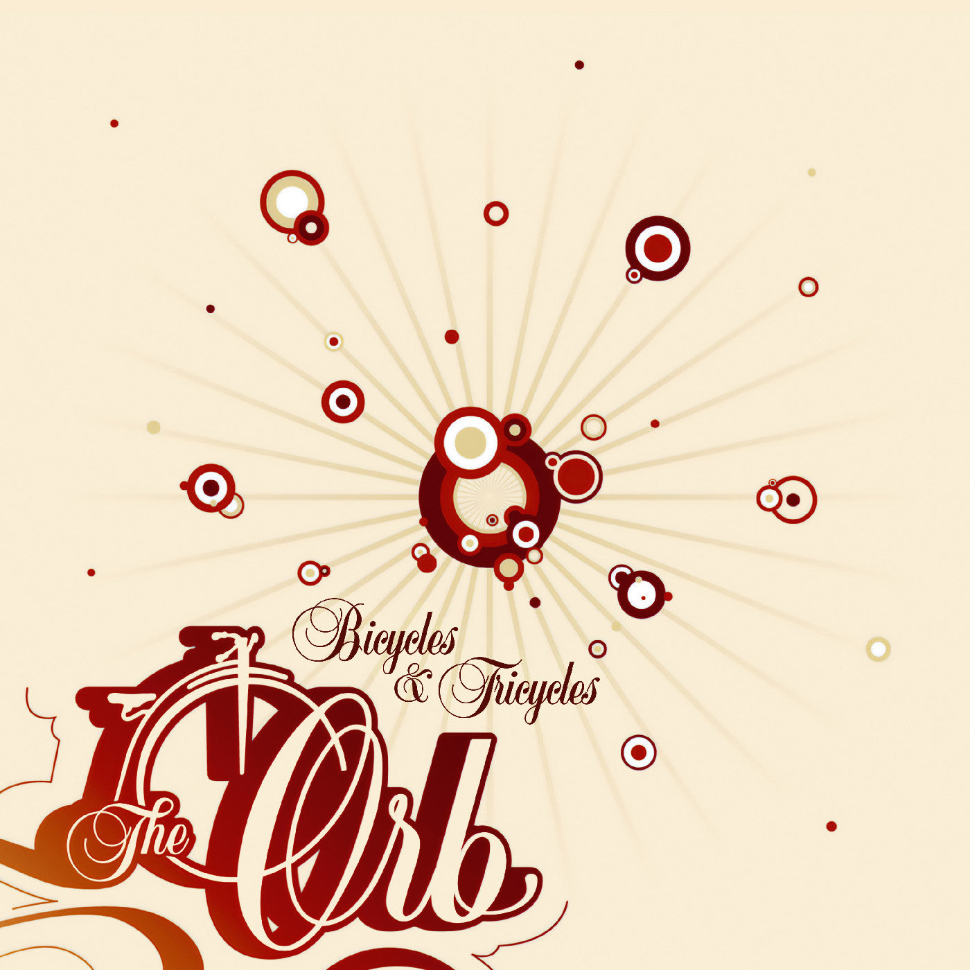 The Orb Bicycles & Tricycles (Indie Exclusive, Red And Black Smoke Vinyl)