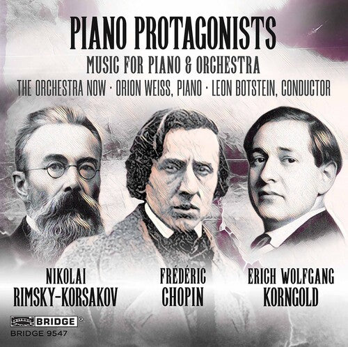 The Orchestra Now Weiss Botstein Piano Protagonists - CD Album