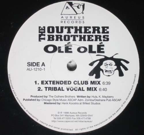 The Outhere Brothers Ole Ole (Let Me Hear You Say/Ae-Ah) - Record Album - Vinyl LP
