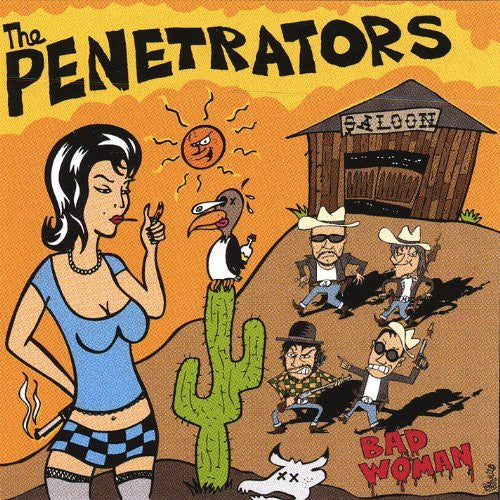 The Penetrators Bad Woman - Record Album - Vinyl LP
