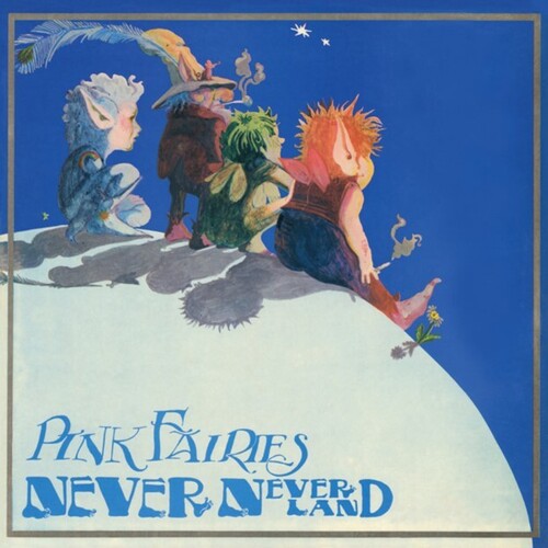 The Pink Fairies Never Never Land - Record Album - Vinyl LP