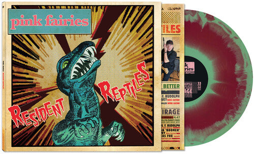 The Pink Fairies Resident Reptiles - Record Album - Vinyl LP