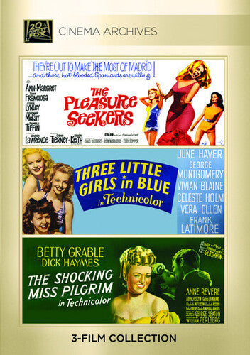 The Pleasure Seekers / Three Little Girls in Blue / The Shocking Miss Pilgrim - 3-Disc DVD Set