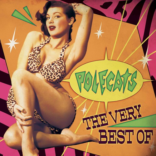 The Polecats The Very Best Of - Record Album - Vinyl LP