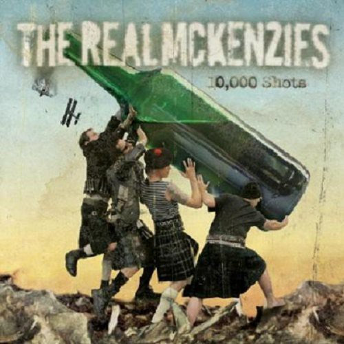 The Real McKenzies 10,000 Shots - Record Album - Vinyl LP