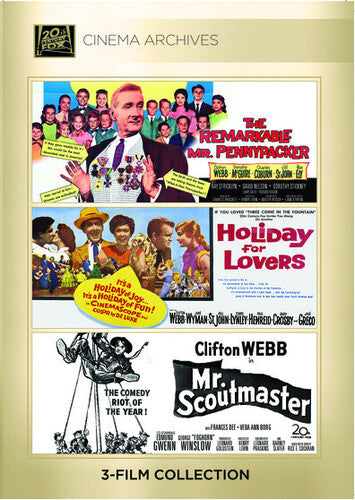The Remarkable Mr. Pennypacker / Holiday for Lovers / Mister Scoutmaster - 3-Disc DVD Set