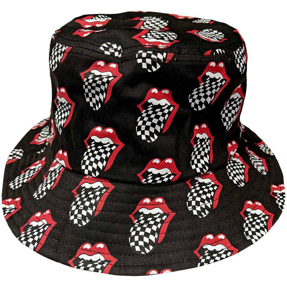 The Rolling Stones Checker Tongue Pattern Grey