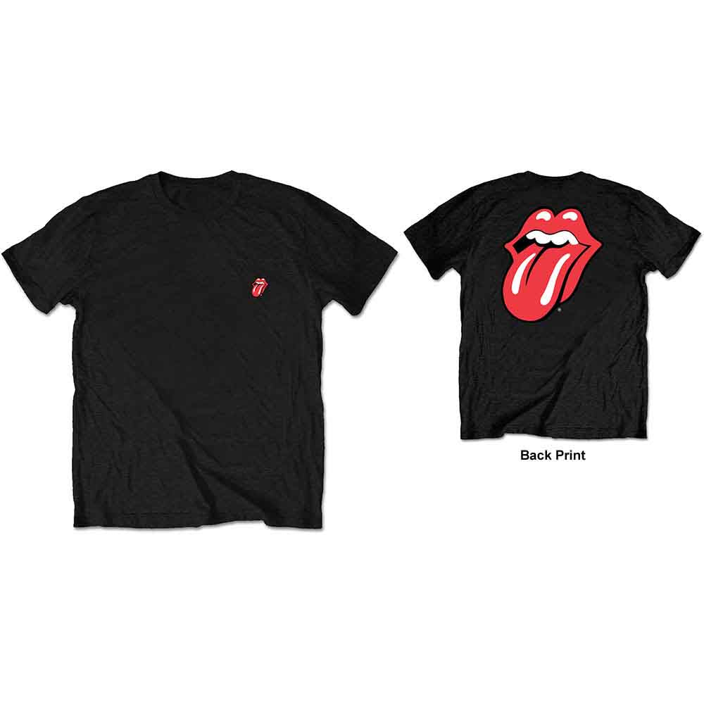 The Rolling Stones Classic Tongue Black