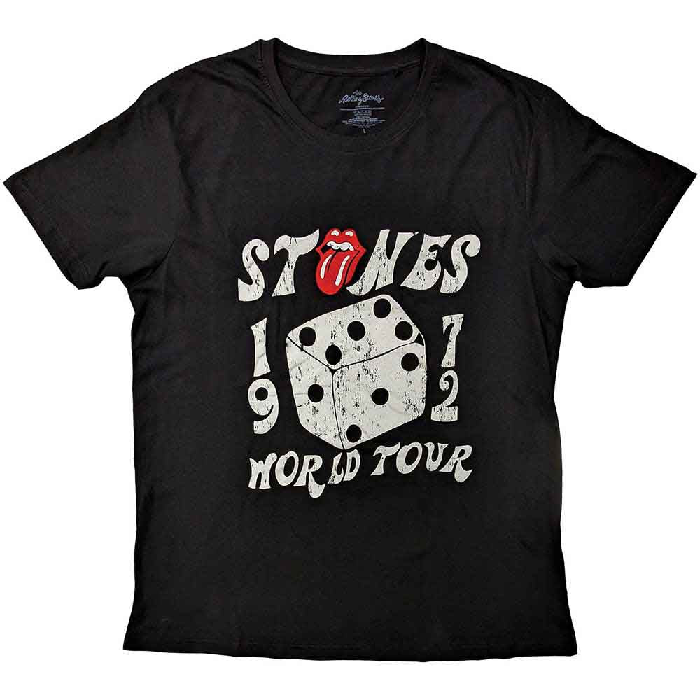 The Rolling Stones Dice Tour '72 Black