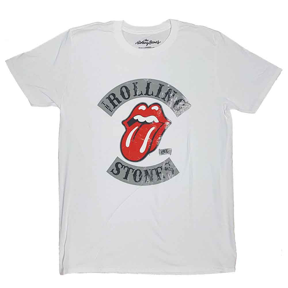 The Rolling Stones Distressed Tour 78 White