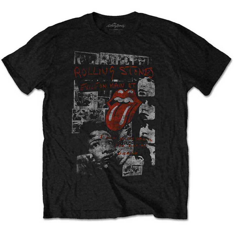 The Rolling Stones Elite Faded Black