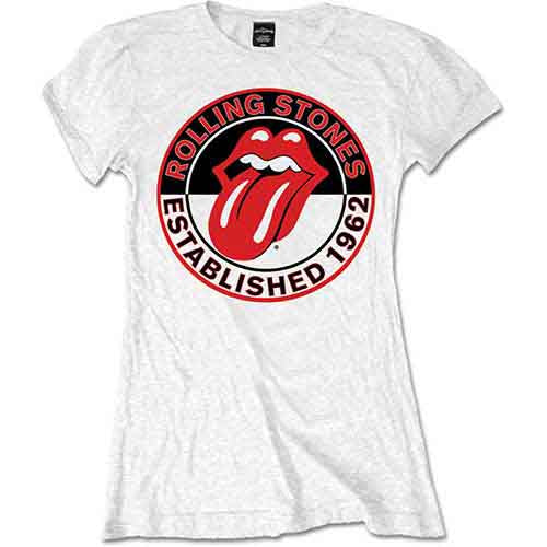 The Rolling Stones Est. 1962 White
