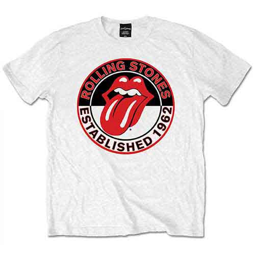 The Rolling Stones Est. 1962 White