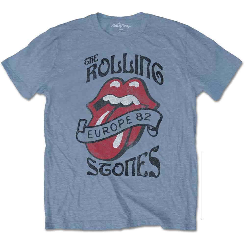 The Rolling Stones Europe '82 Tour Blue