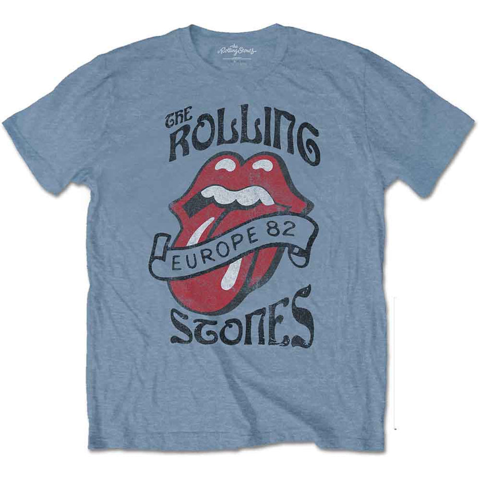 The Rolling Stones Europe '82 Tour Blue