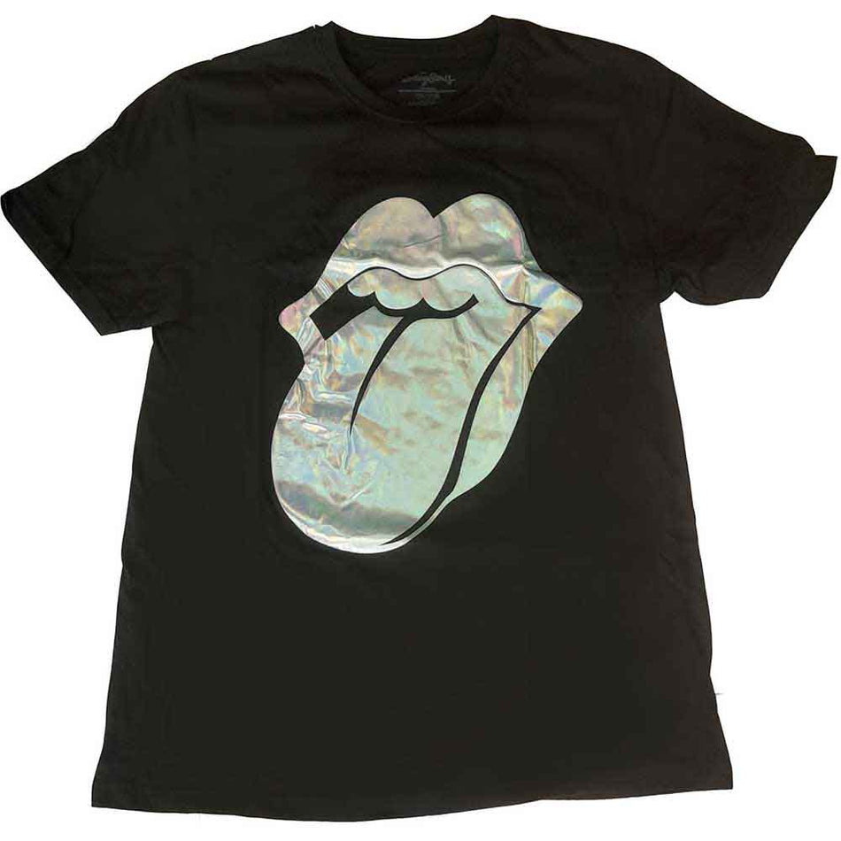 The Rolling Stones Foil Tongue Black