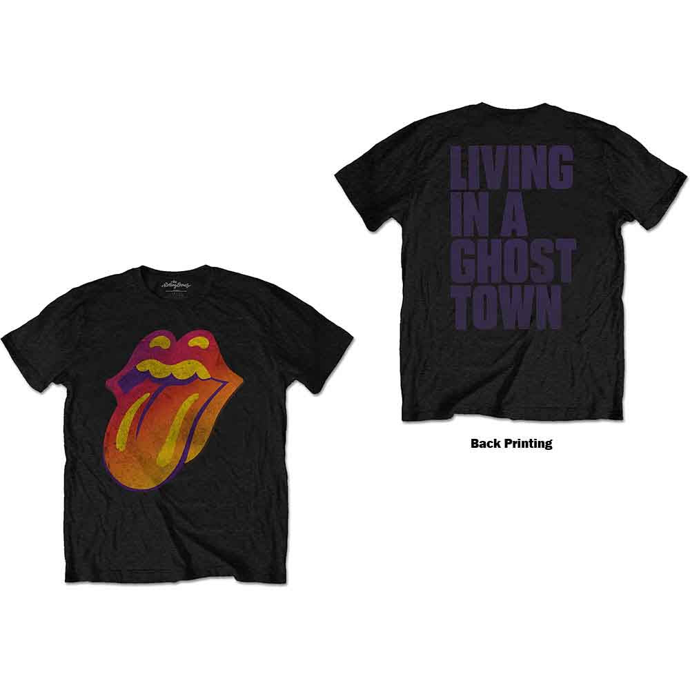 The Rolling Stones Ghost Town Distressed Black
