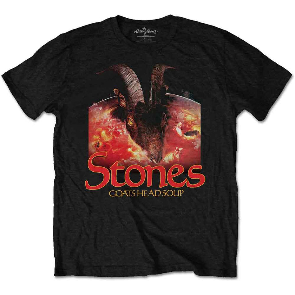 The Rolling Stones Goats Head Soup with Logo Black