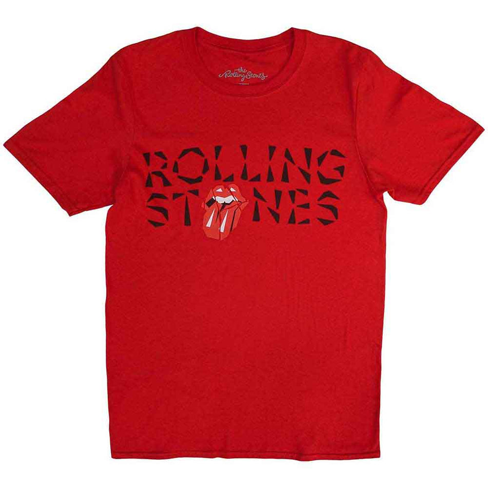 The Rolling Stones Hackney Diamonds Shard Logo Red