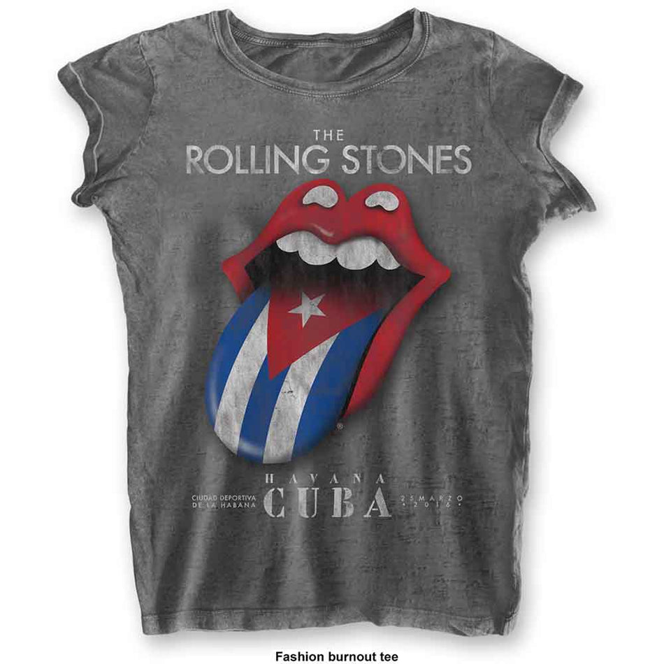 The Rolling Stones Havana Cuba Grey