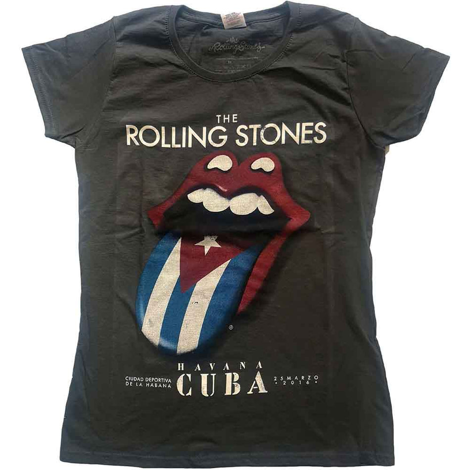 The Rolling Stones Havana Cuba Grey
