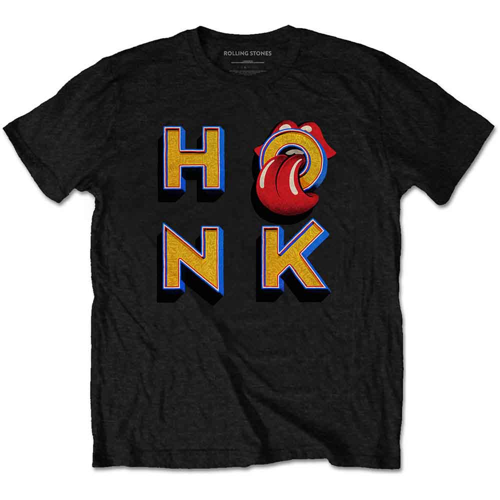 The Rolling Stones Honk Letters Black