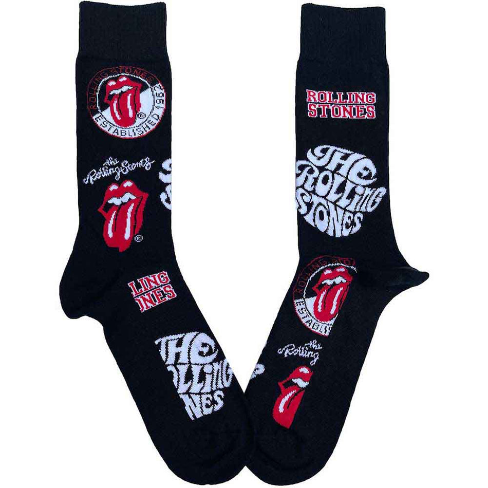 The Rolling Stones Logos Black