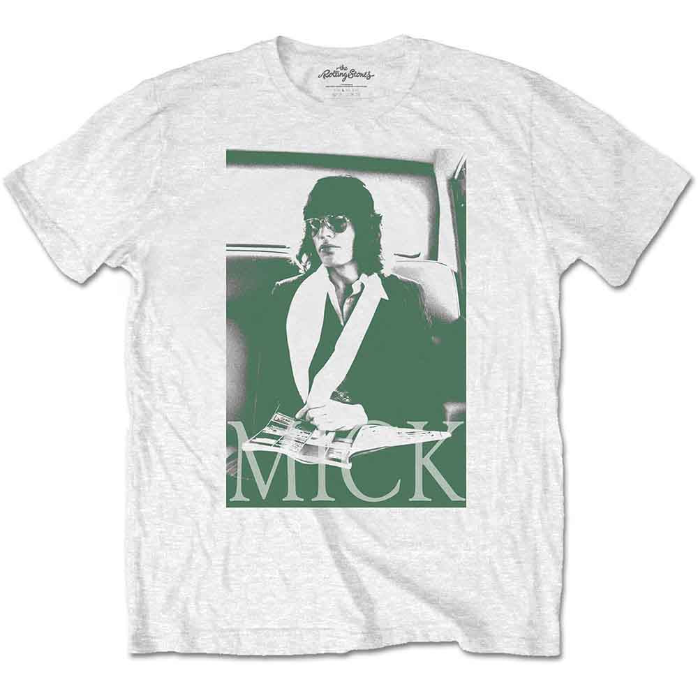 The Rolling Stones Mick Photo Version 1 White