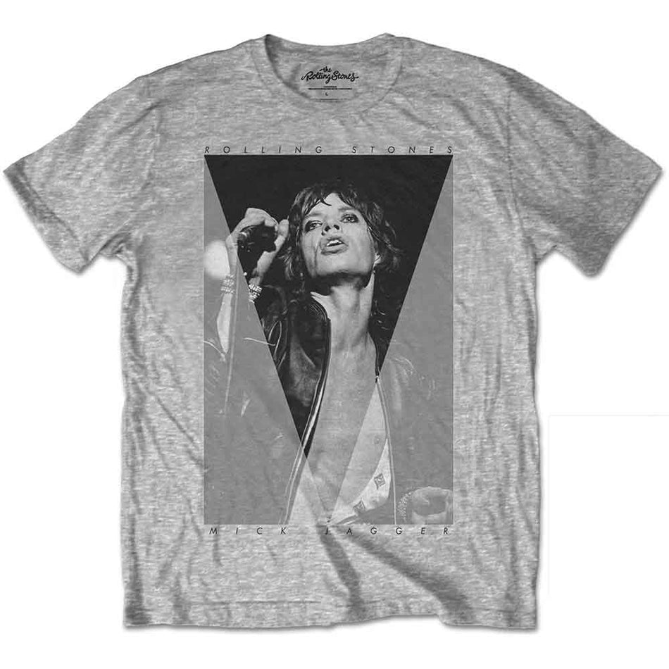 The Rolling Stones Mick Triangle Grey