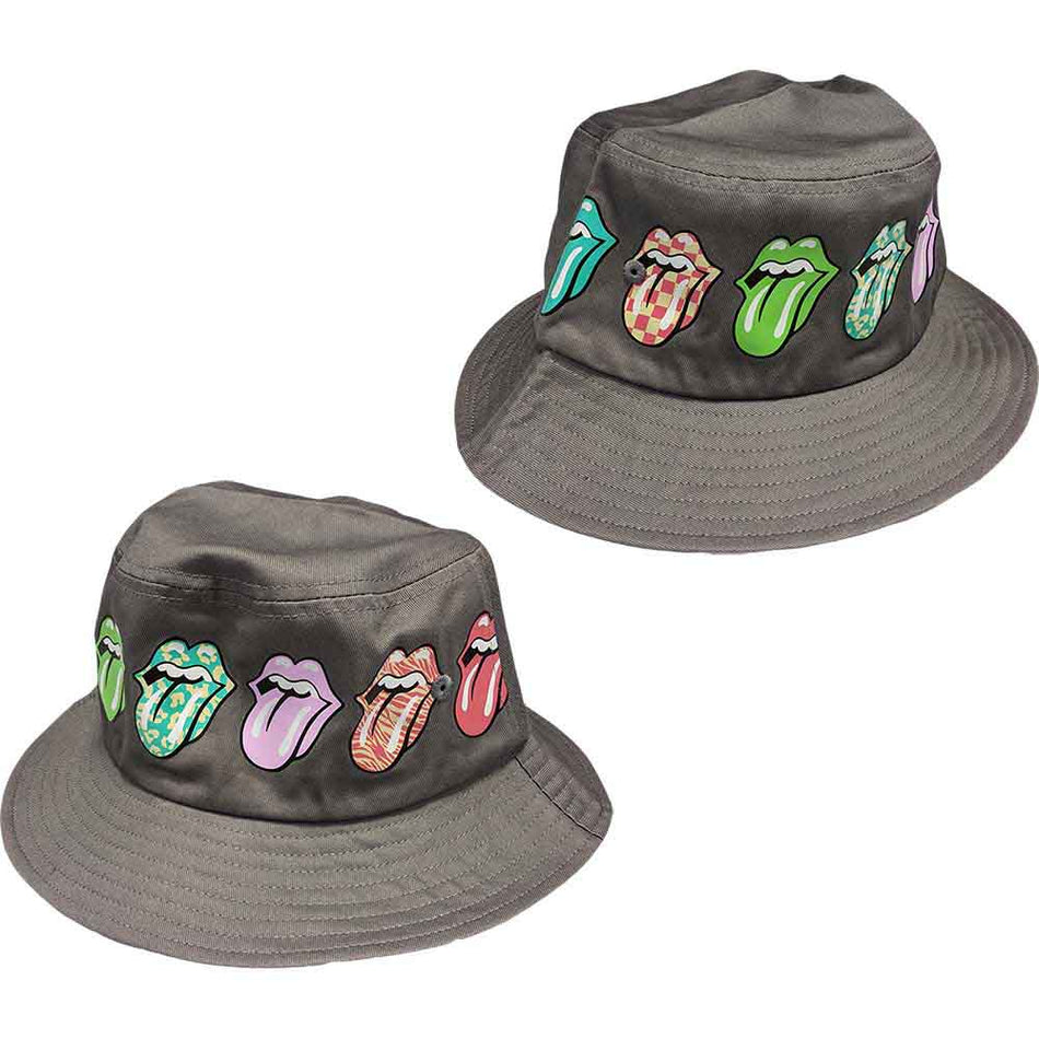 The Rolling Stones Multi-Tongue Pattern Grey