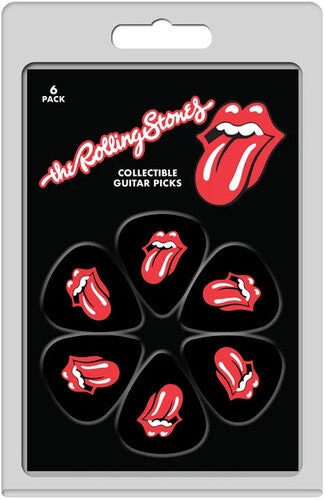 The Rolling Stones Perri's - Rolling Stones - Tongues - Guitar Picks (6 Pack)