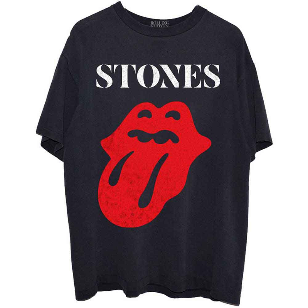 The Rolling Stones Sixty Classic Vintage Solid Tongue Black