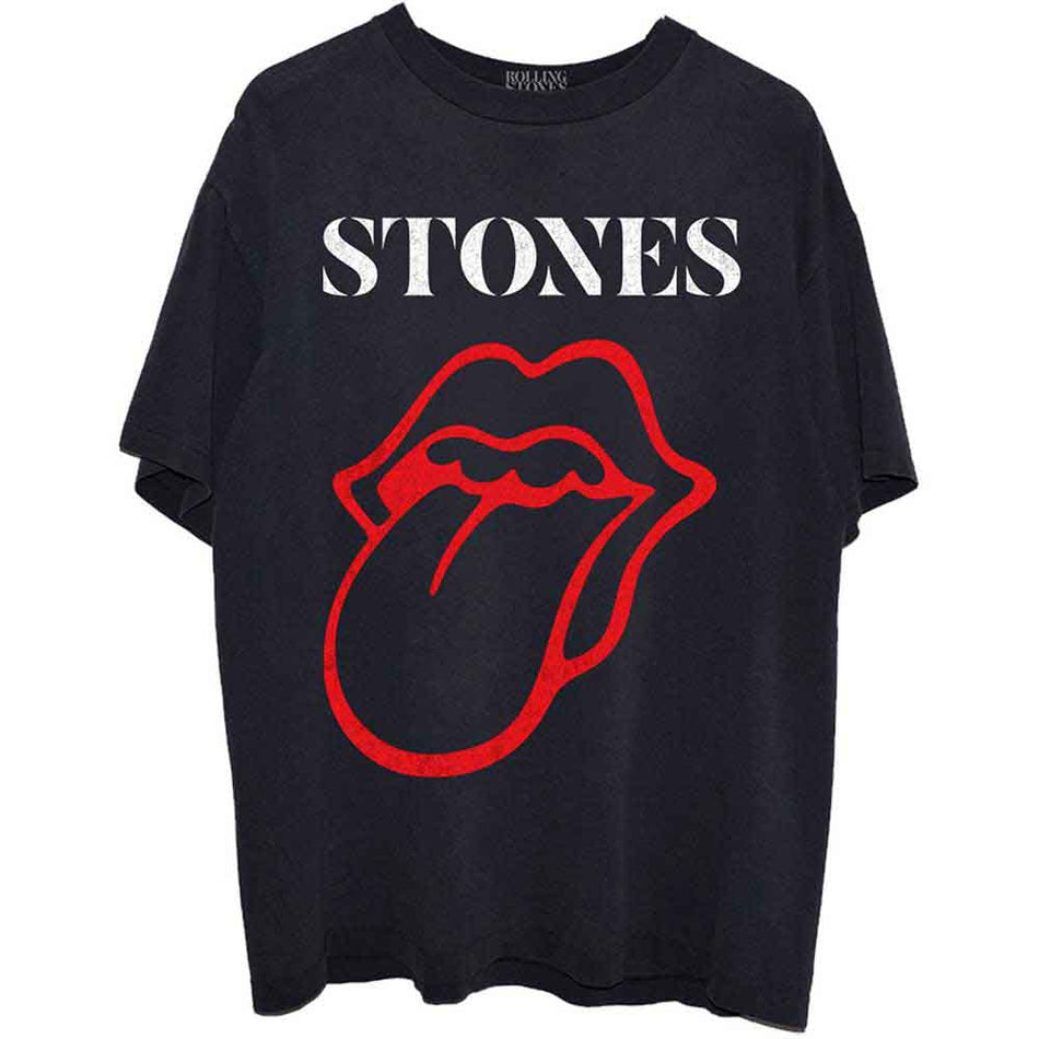 The Rolling Stones Sixty Classic Vintage Tongue Black