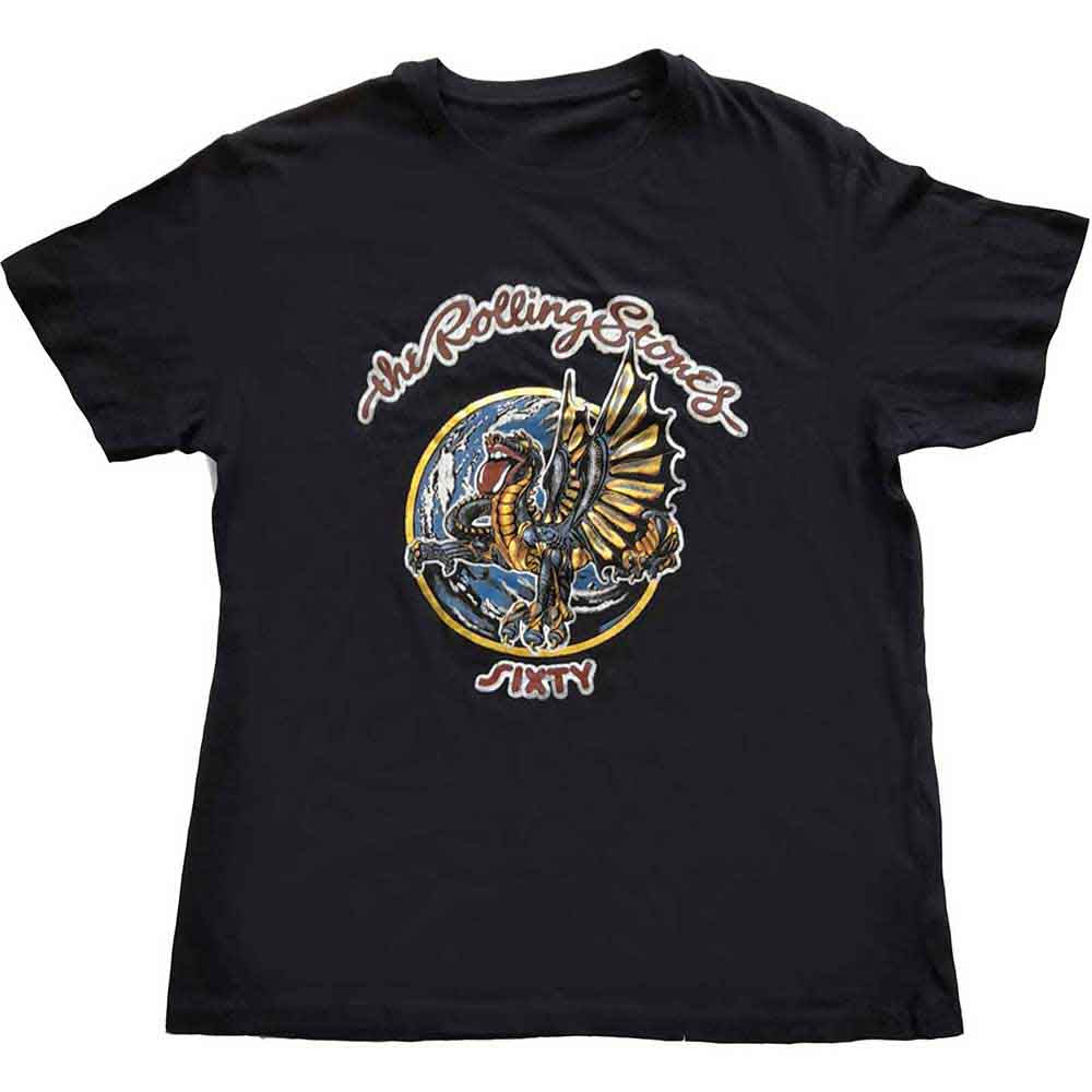 The Rolling Stones Sixty Dragon Globe Black