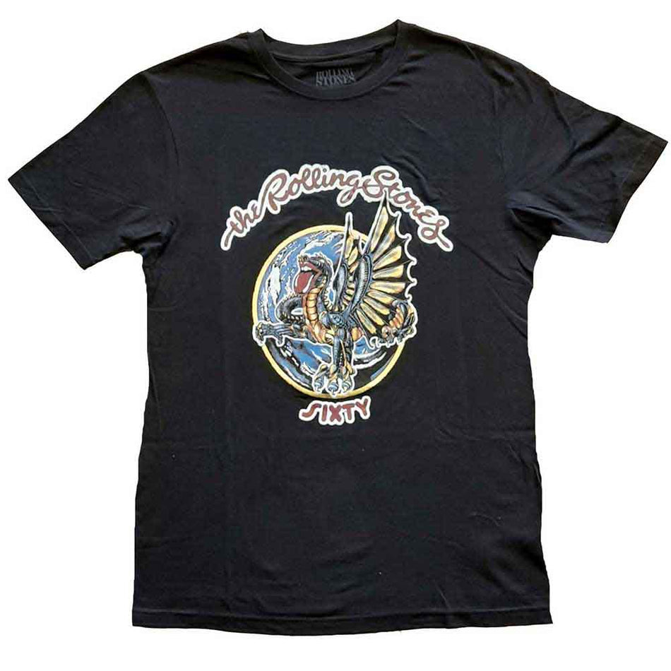 The Rolling Stones Sixty Dragon Globe Black