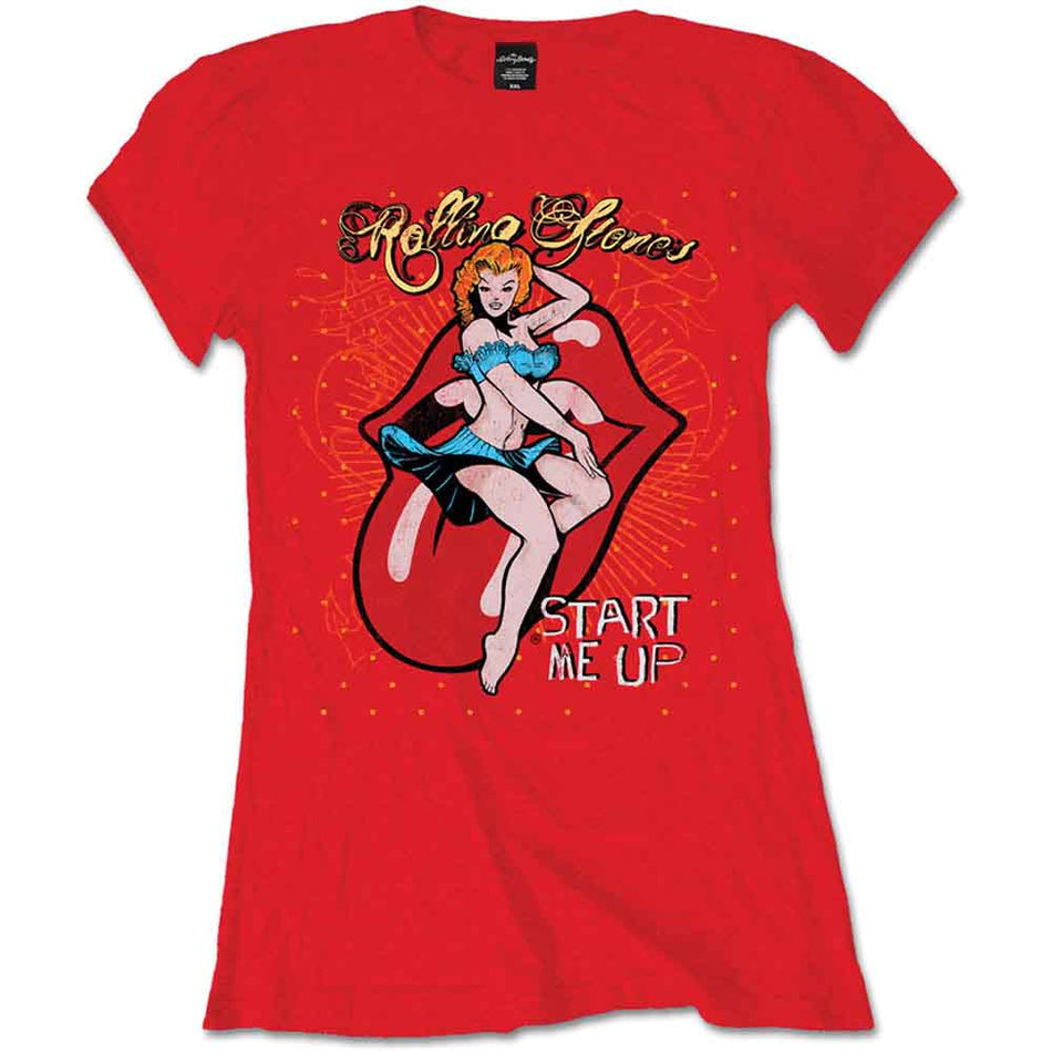 The Rolling Stones Start me up Red