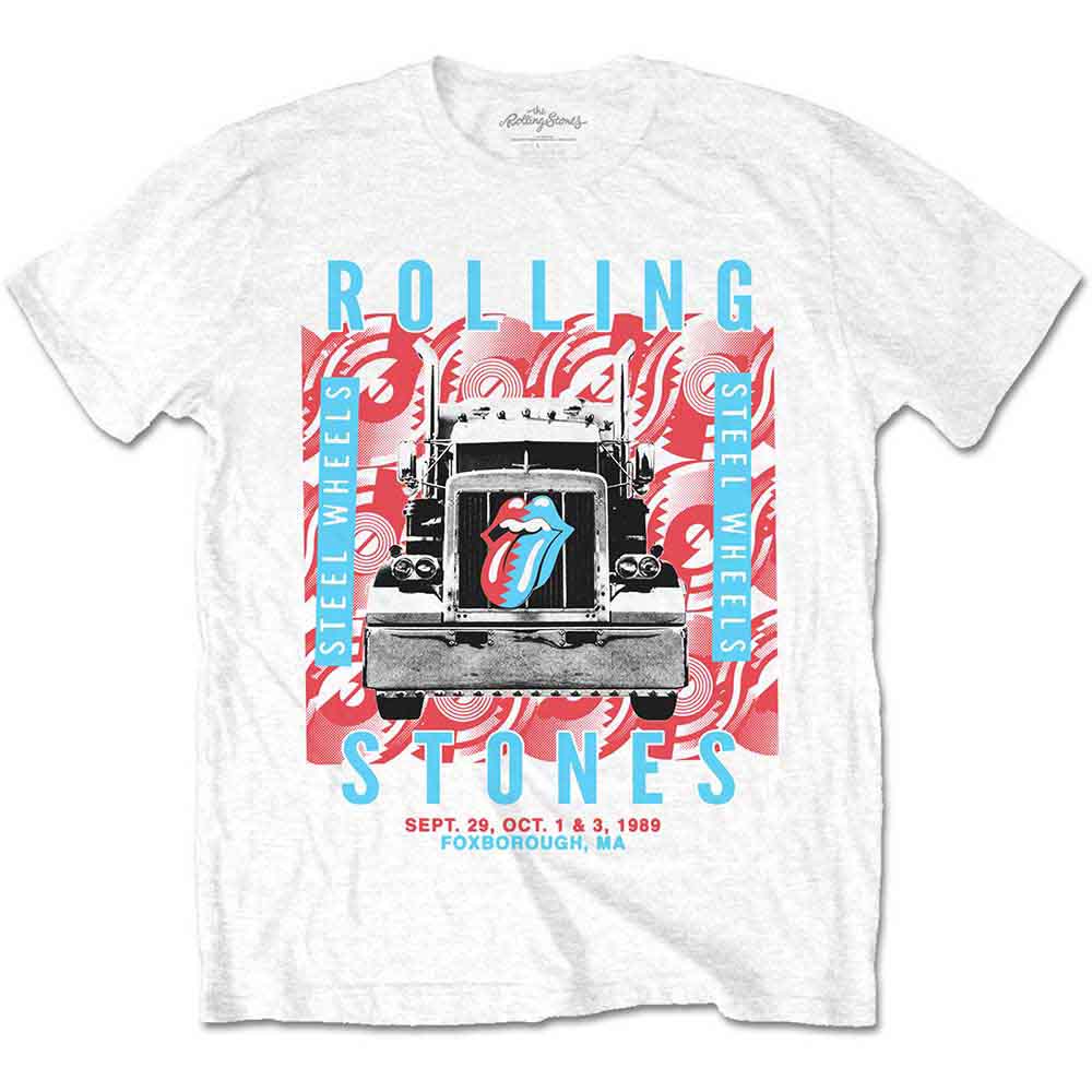 The Rolling Stones Steel Wheels White