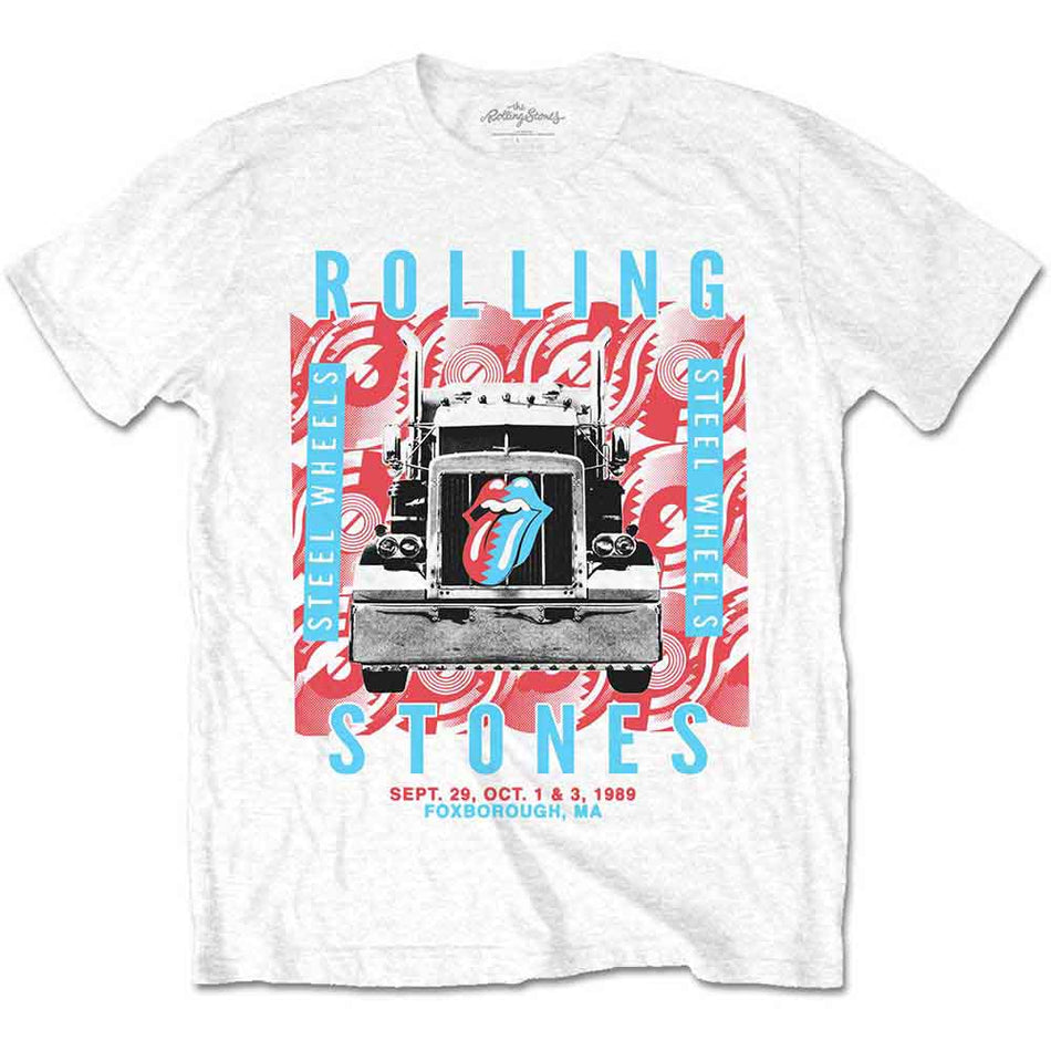 The Rolling Stones Steel Wheels White