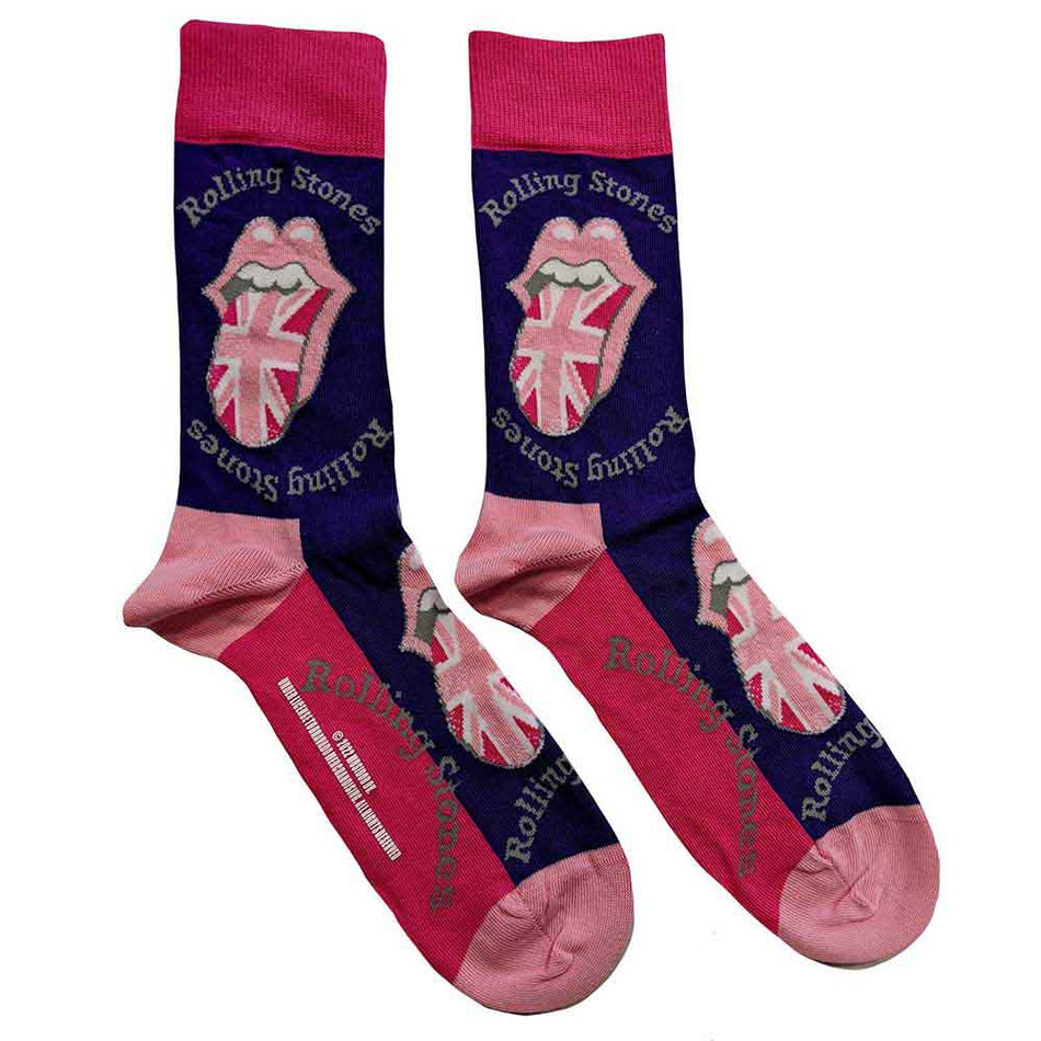 The Rolling Stones UK Tongue Purple