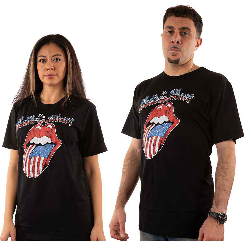 The Rolling Stones USA Tongue Black