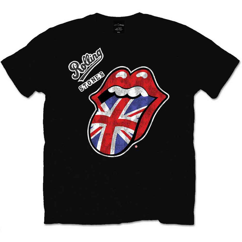 The Rolling Stones Vintage British Tongue Black