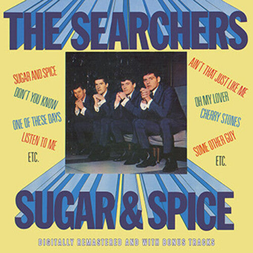 The Searchers Sugar & Spice Plus Bonus Tracks - Record Album - Vinyl LP