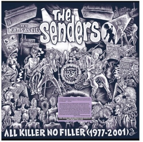 The Senders All Killer No Filler (1977-2001) - Double Record Album - Vinyl LP