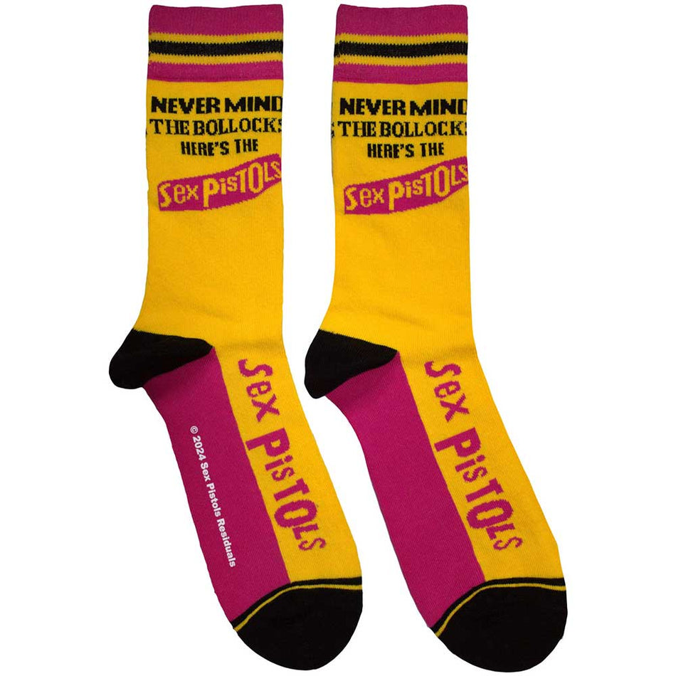The Sex Pistols Never Mind The Bollocks Stripes Yellow