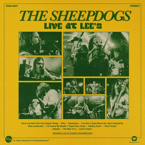 The Sheepdogs Live At Lees - Double Record Album - Vinyl LP