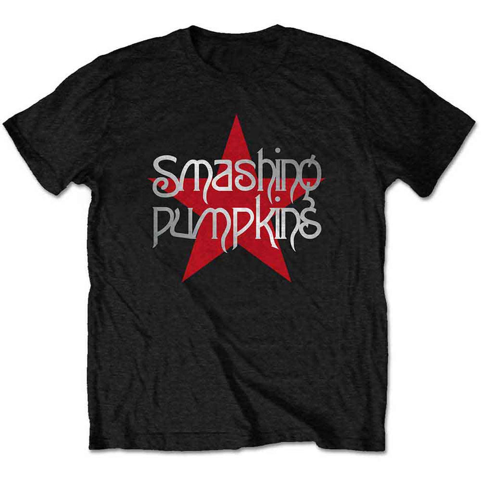 The Smashing Pumpkins Star Logo Black