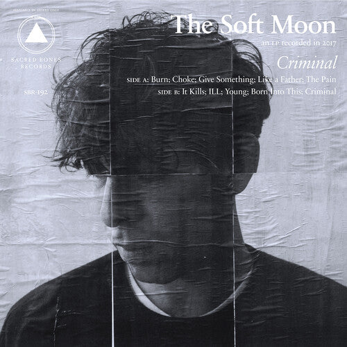 THE SOFT MOON Criminal - Yellow & Black Swirl - Record Album - Vinyl LP